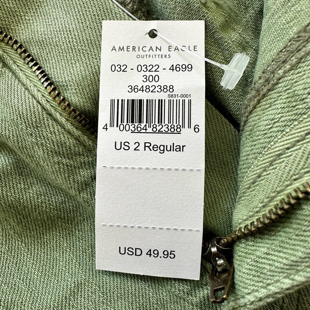 NWT American Eagle green jogger jeans! - Picture 3 of 5